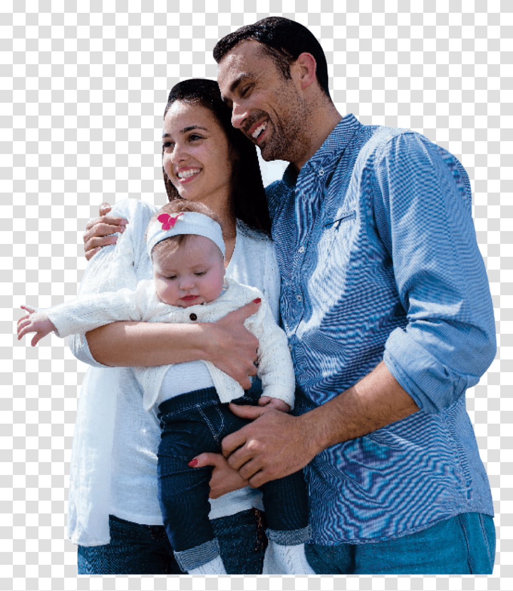 Familey Photo For Advertisement Imovel Familia, Person, Newborn, Baby Transparent Png