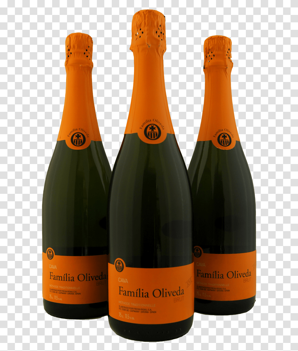 Familia Oliveda Cava Brut Jove Girona Champagne, Wine, Alcohol, Beverage, Drink Transparent Png