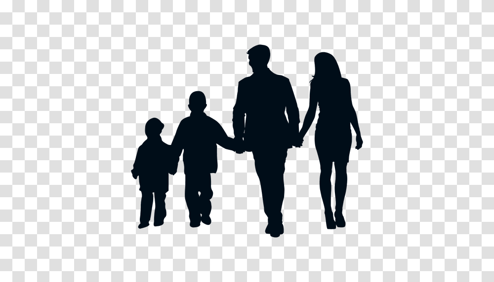 Familia Silhueta Image, Person, Human, Hand, People Transparent Png