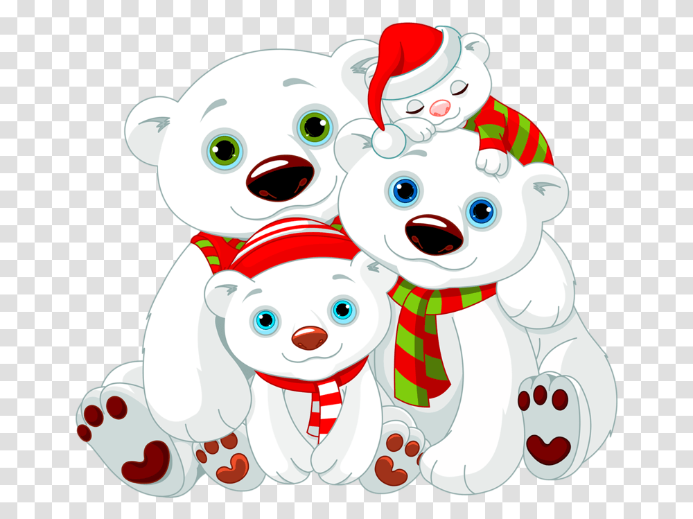 Families Clipart Polar Bear Christmas Polar Bear Clipart, Performer, Doodle, Drawing, Costume Transparent Png