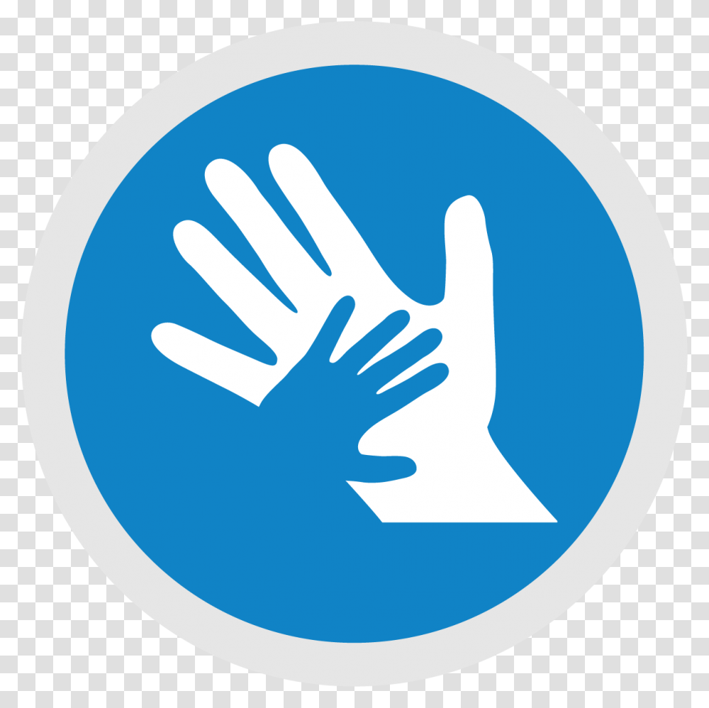 Families First National Pediatric Transplant Week 2019, Hand, Sign Transparent Png