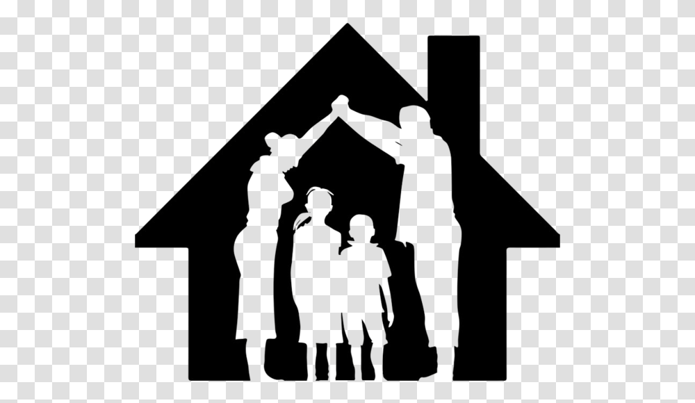 Families, Person, Silhouette, Leisure Activities, Crowd Transparent Png