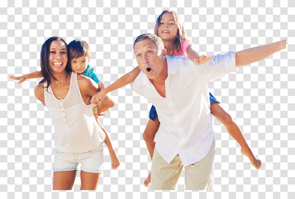 Family Bonding In The Beach Download, Dance Pose, Leisure Activities, Person Transparent Png