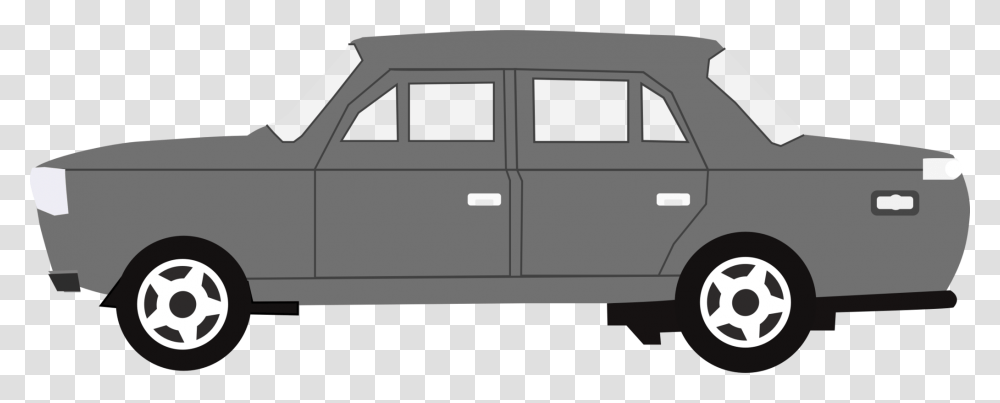 Family Carclassic Carvan Old Mustang Car Cartoon, Vehicle, Transportation, Caravan, Ambulance Transparent Png