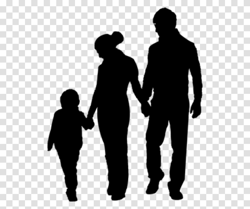 Family Child Silhouette Clip Art Parents Silhouette, Nature, Outdoors, Night, Outer Space Transparent Png