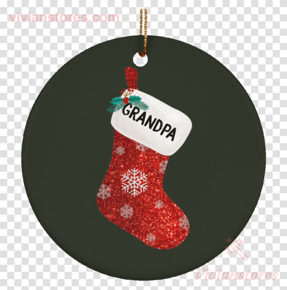 Family Christmas Ornaments Grandpa S Christmas Sock Christmas Ornament, Christmas Stocking, Gift Transparent Png