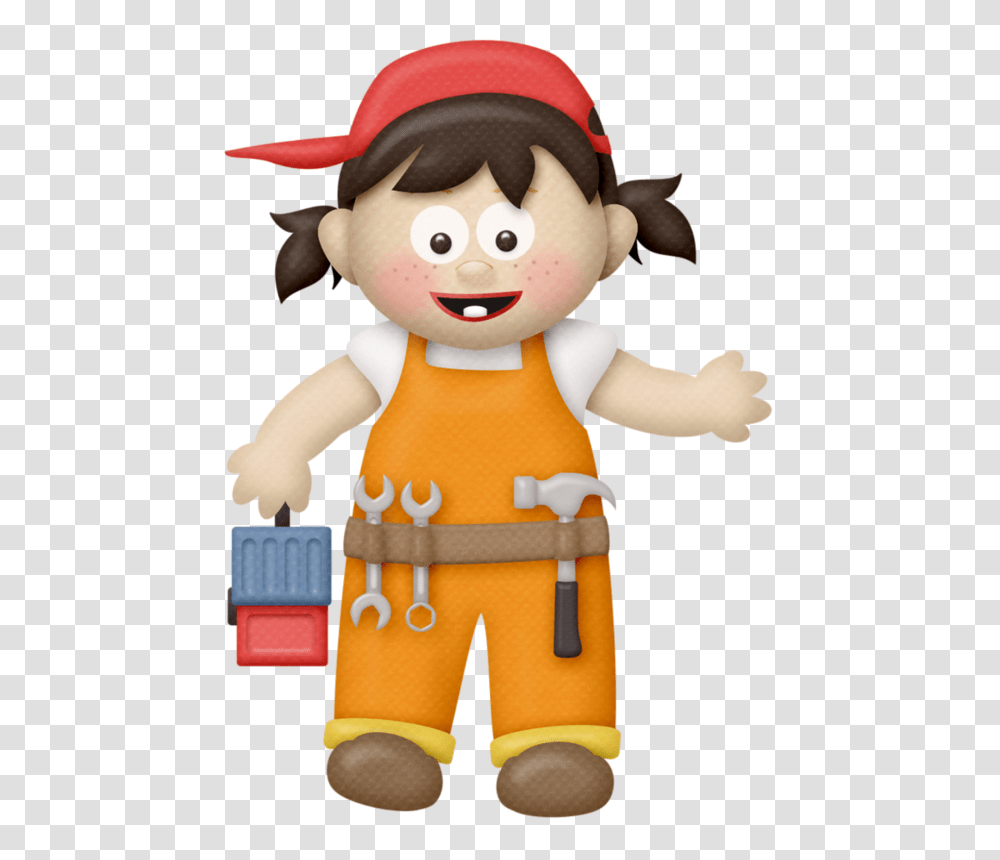 Family Clip Art Construction Worker Album, Doll, Toy, Person, Human Transparent Png