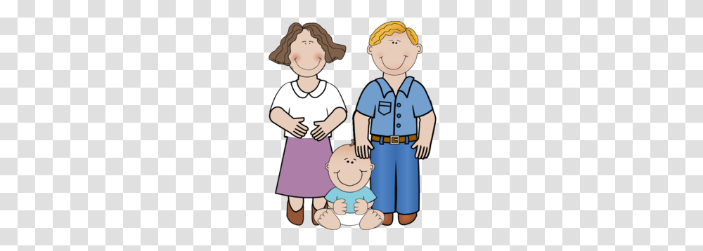 Family Clip Art Free, Person, Human, People, Girl Transparent Png