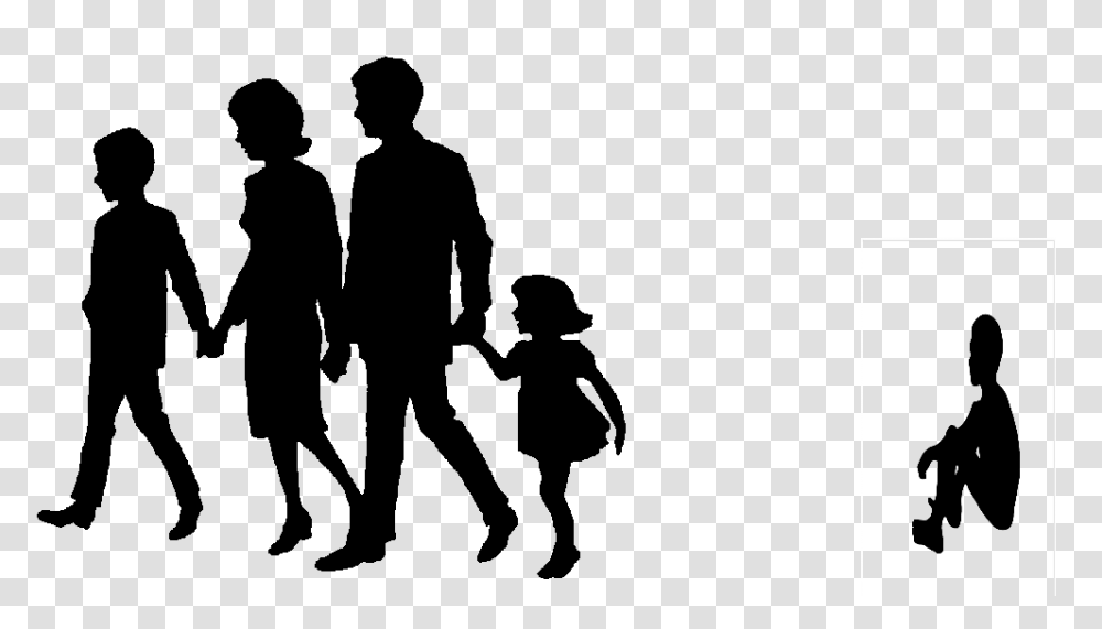 Family Clip Art, Person, Human, People, Silhouette Transparent Png