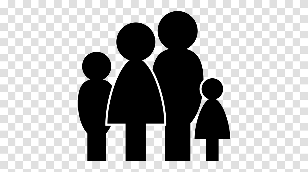 Family Clip Art Silhouette, Logo, Trademark Transparent Png