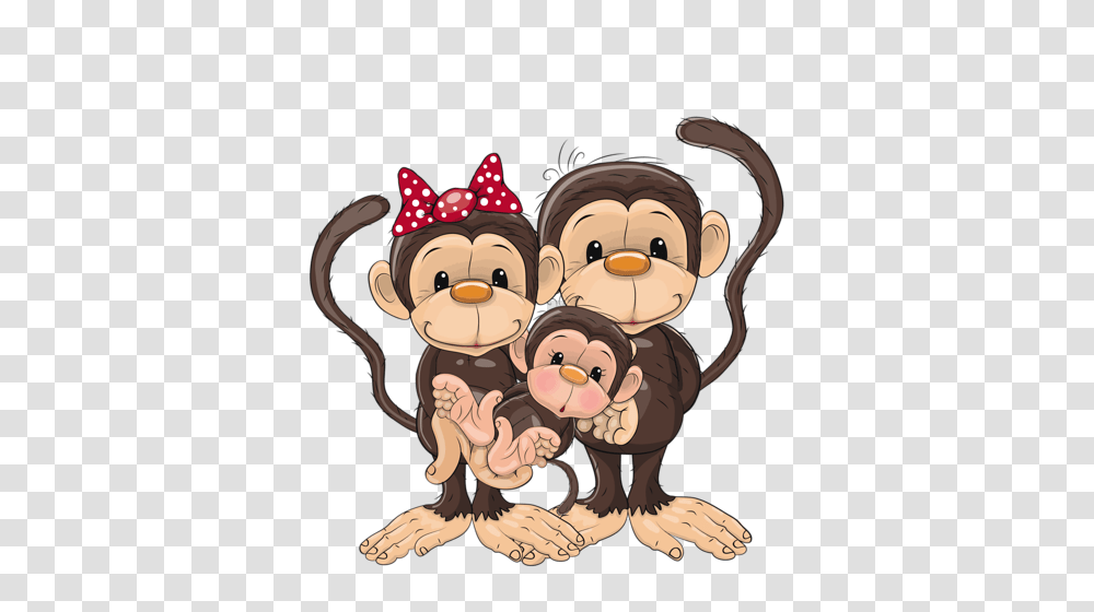 Family Clipart Monkey, Crowd, Face, Mammal, Animal Transparent Png