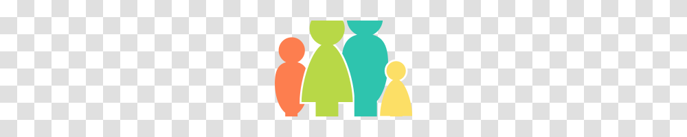 Family Clipart Multicolor Family Clip Art, Tie, Accessories, Accessory, Crowd Transparent Png