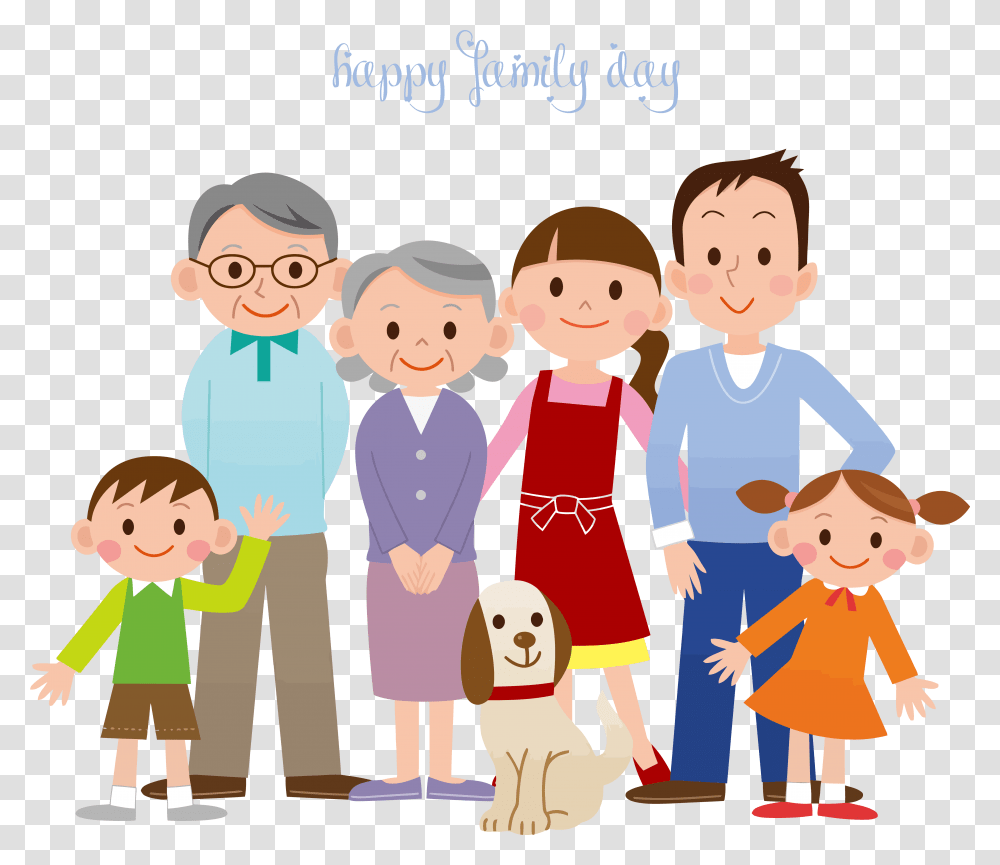 Family Clipart, People, Person, Human, Drawing Transparent Png