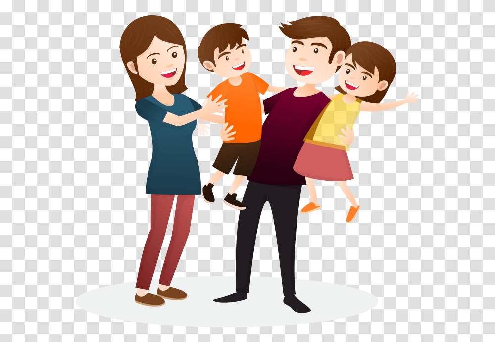 Family Clipart, People, Person, Human, Girl Transparent Png