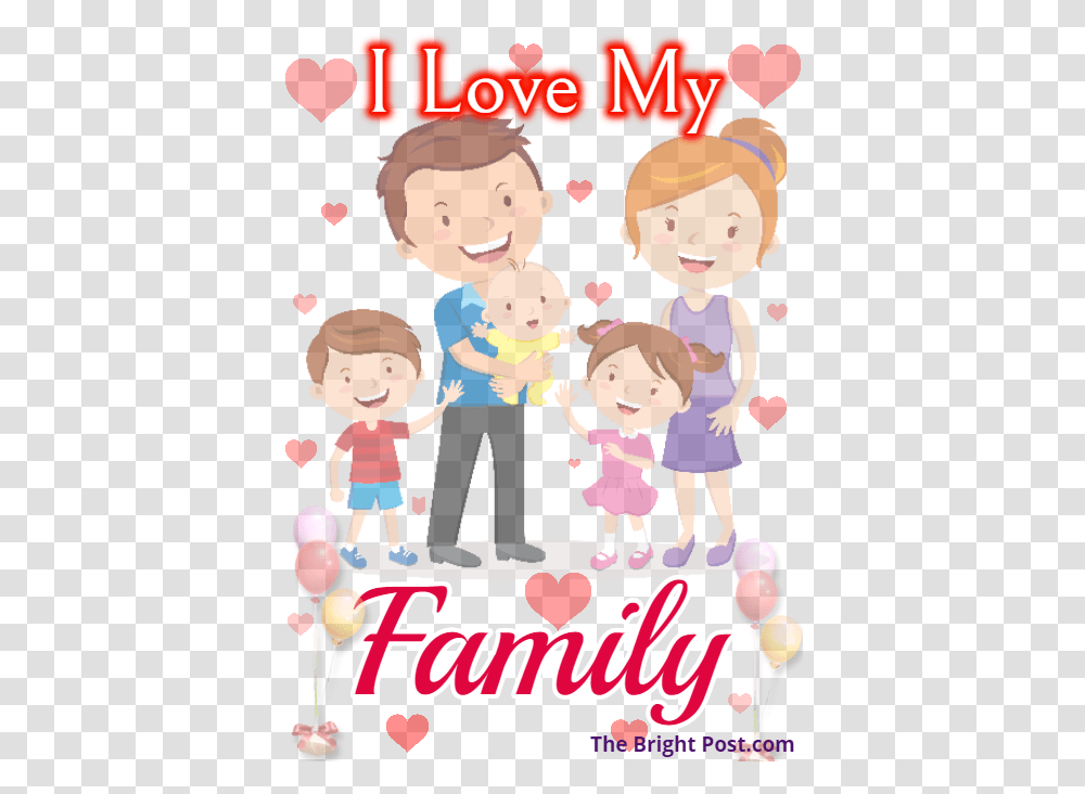 Family Clipart, People, Person, Human, Poster Transparent Png