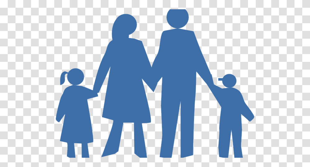 Family Clipart Silhouette Clipart Family Silhouette, Long Sleeve, Hand Transparent Png