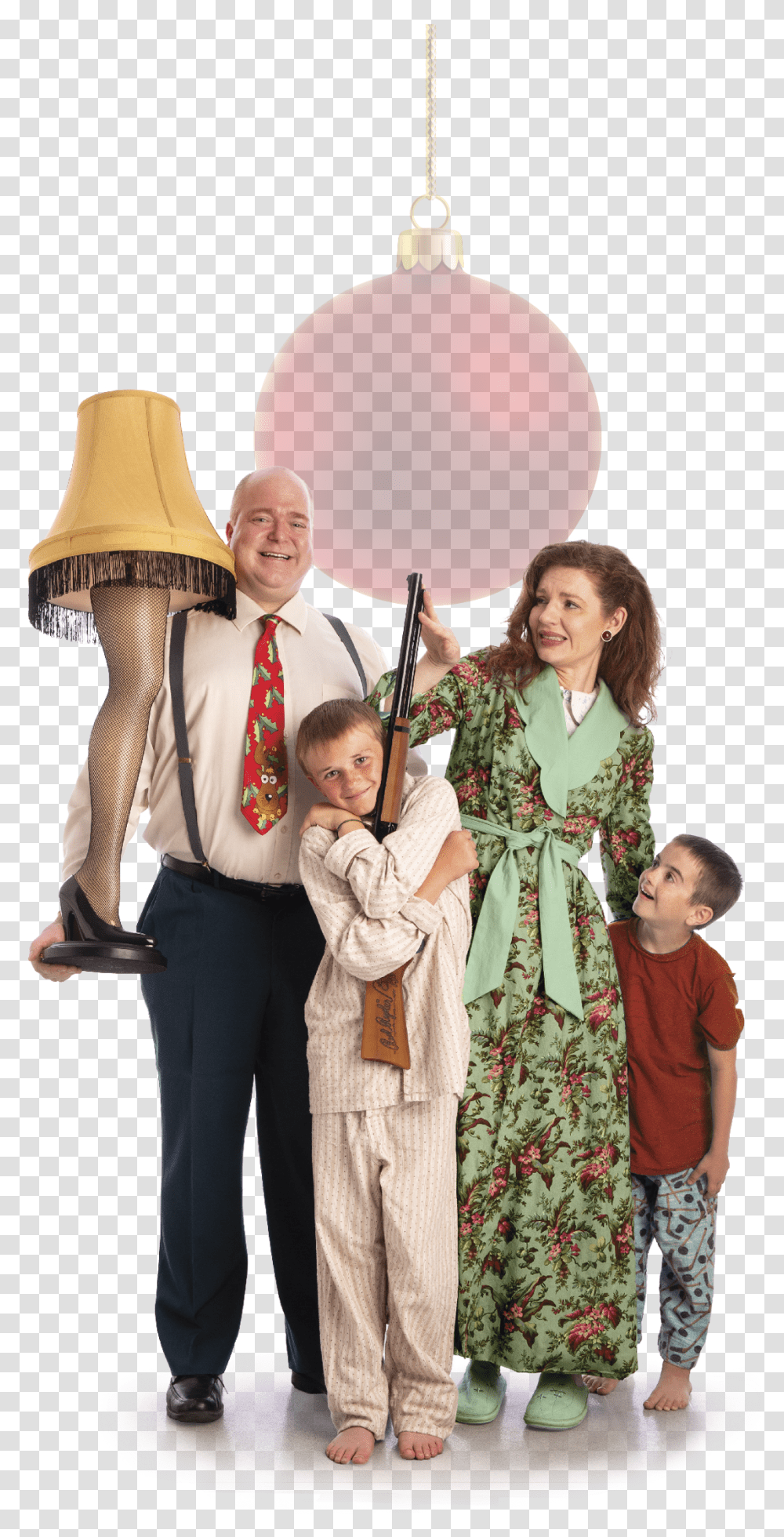 Family, Person, Tie, Long Sleeve Transparent Png