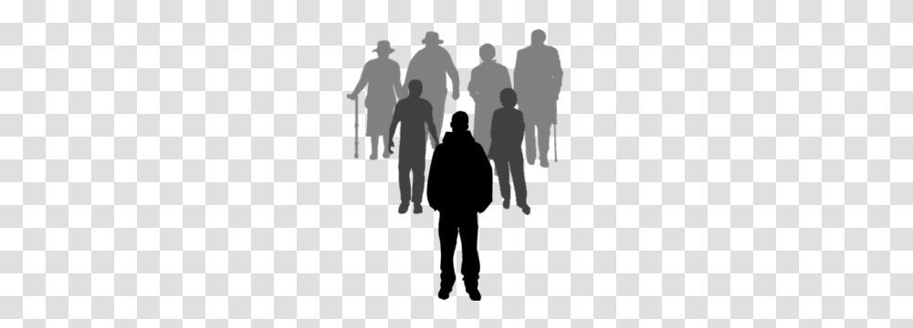 Family Constellations Margaret Mccallum, Person, Silhouette, People, Crowd Transparent Png
