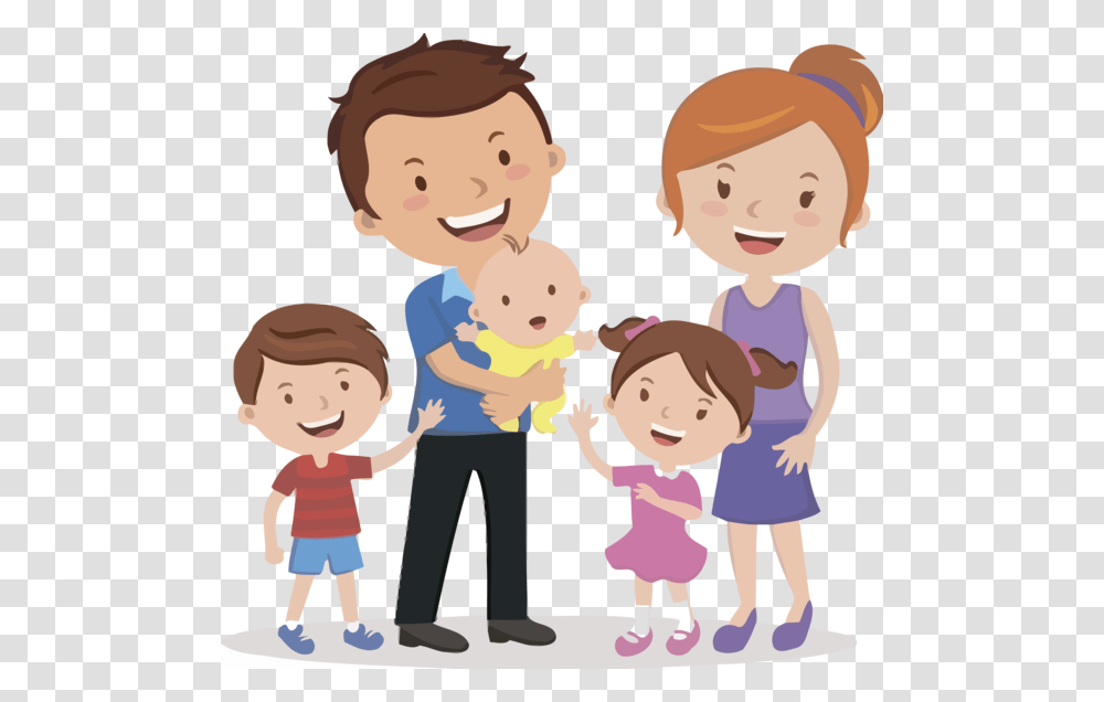 Family Day Cartoon People Child For Happy Clip Art Family, Person, Human, Girl, Female Transparent Png