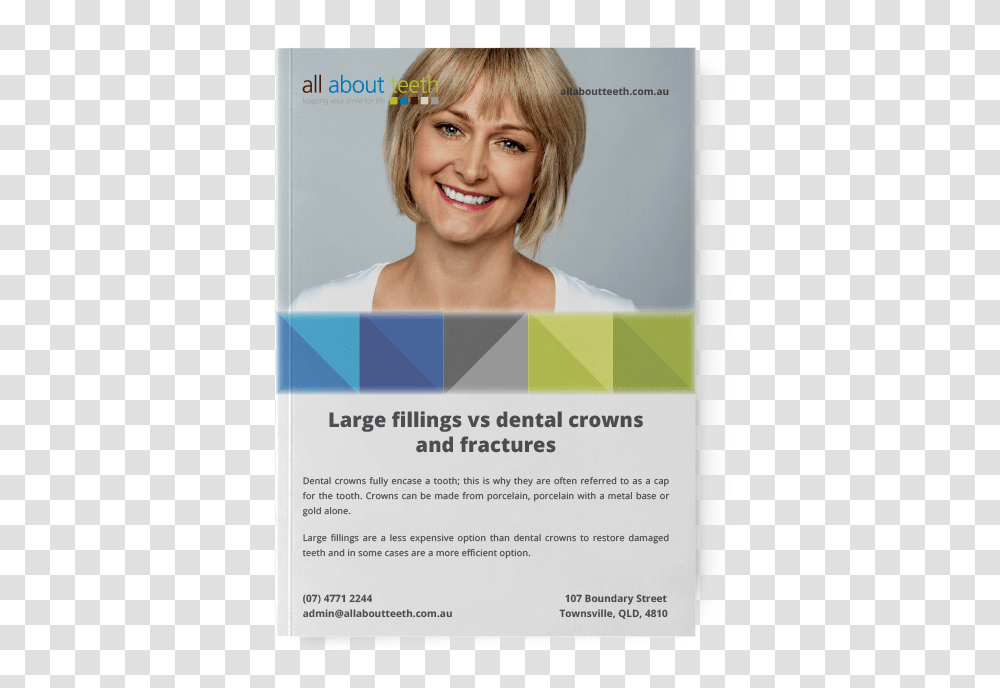 Family Dentist In Townsville Queensland All About Teeth Flyer, Advertisement, Poster, Paper, Brochure Transparent Png