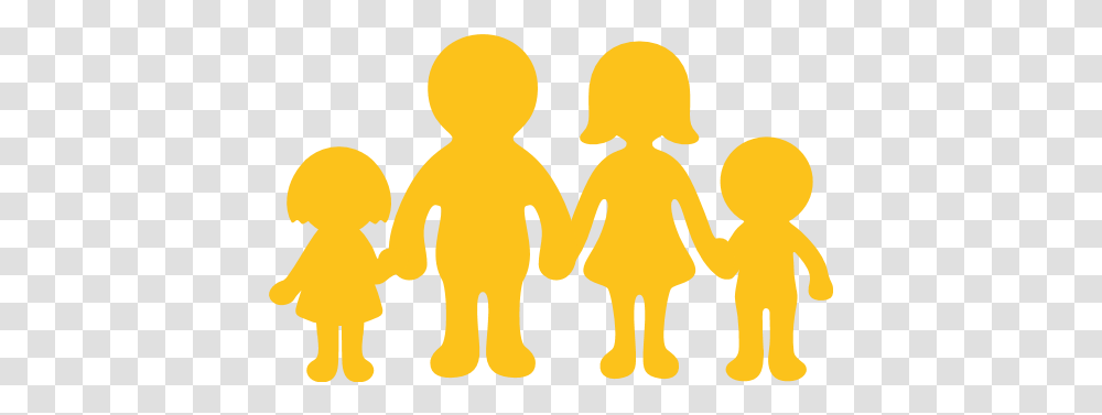 Family Emoji For Facebook Email Sms Family Emoji Holding Hands, Poster, Advertisement, Crowd, Gold Transparent Png