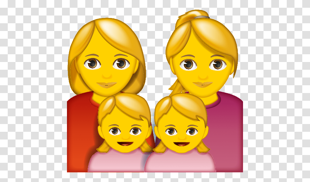 Family Emoji, Face, Toy Transparent Png