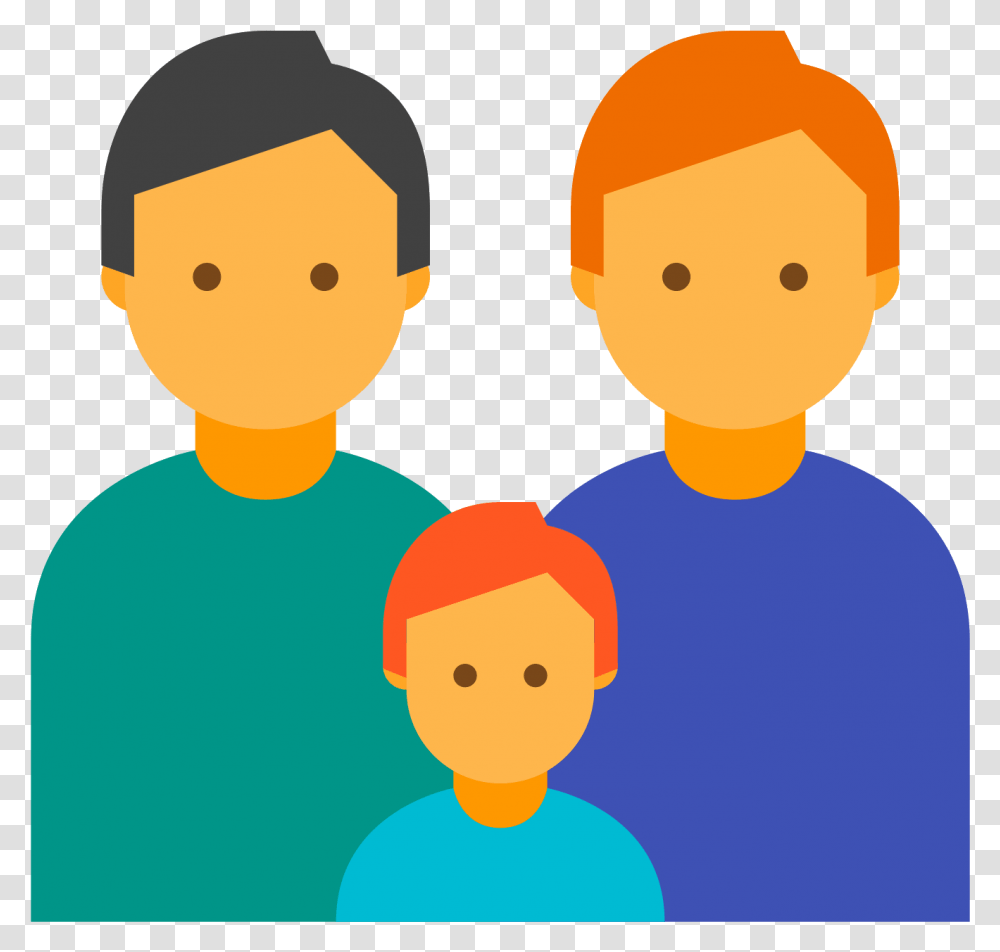 Family Flat Icon, Crowd, Toy Transparent Png