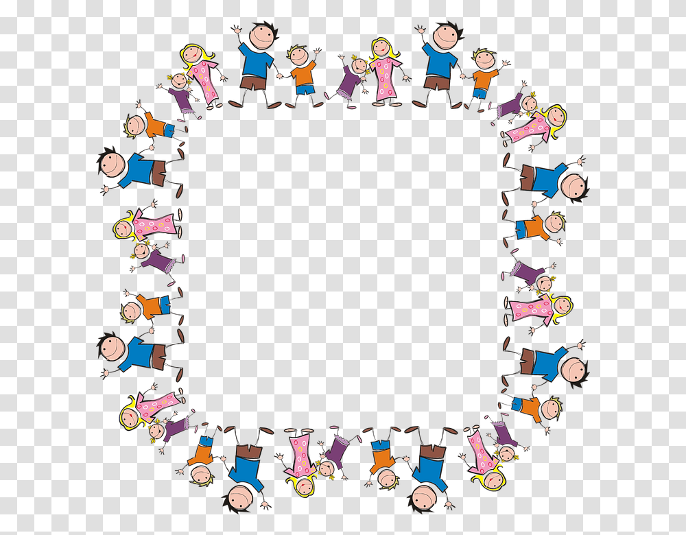 Family Frame Togetherness Boy Comic Cartoon Dad Clip Art Border Family, Collage, Poster, Advertisement, Person Transparent Png