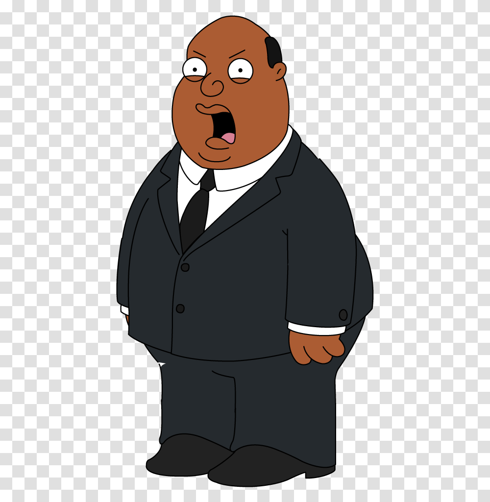 Family Guy Clipart Background Chris Black Family Guy, Suit, Overcoat, Apparel Transparent Png