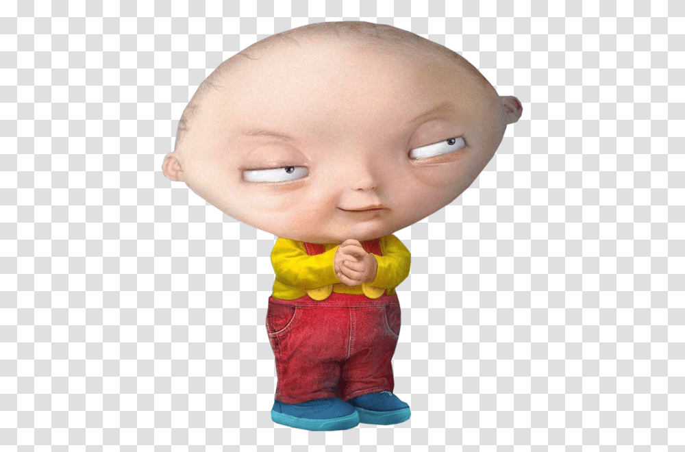 Family Guy Stewie In Real Life, Head, Doll, Toy, Figurine Transparent Png
