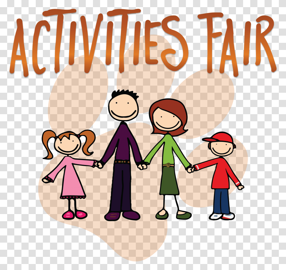 Family Holding Hands Cartoon, Crowd, Poster, Advertisement Transparent Png