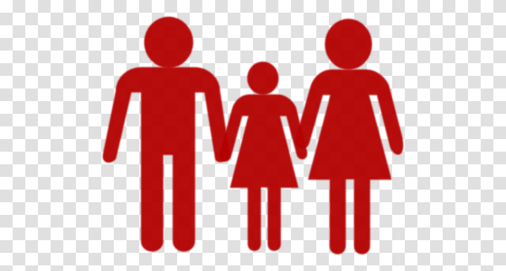 Family Holding Hands Red Clip Art, Person, Human, People Transparent Png