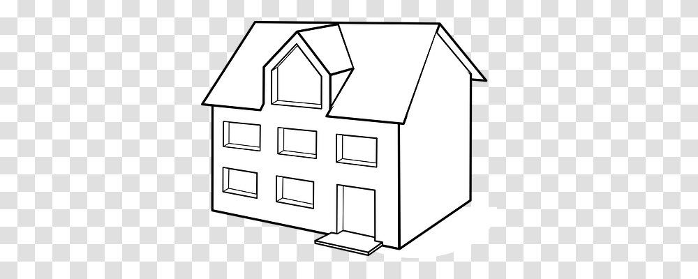 Family Home Housing, Building, Mailbox, House Transparent Png