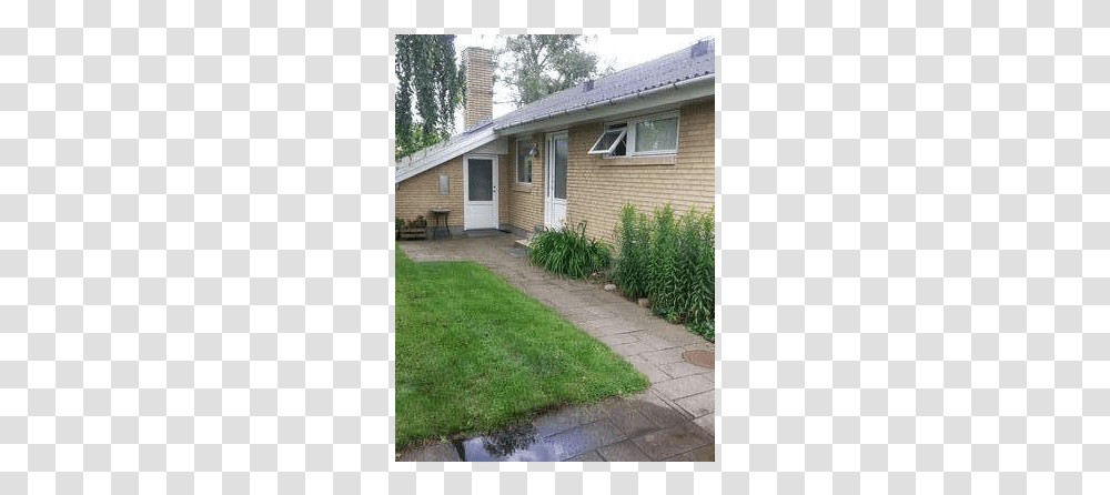 Family House In The Country Near Copenhagen Yard, Path, Outdoors, Nature, Walkway Transparent Png