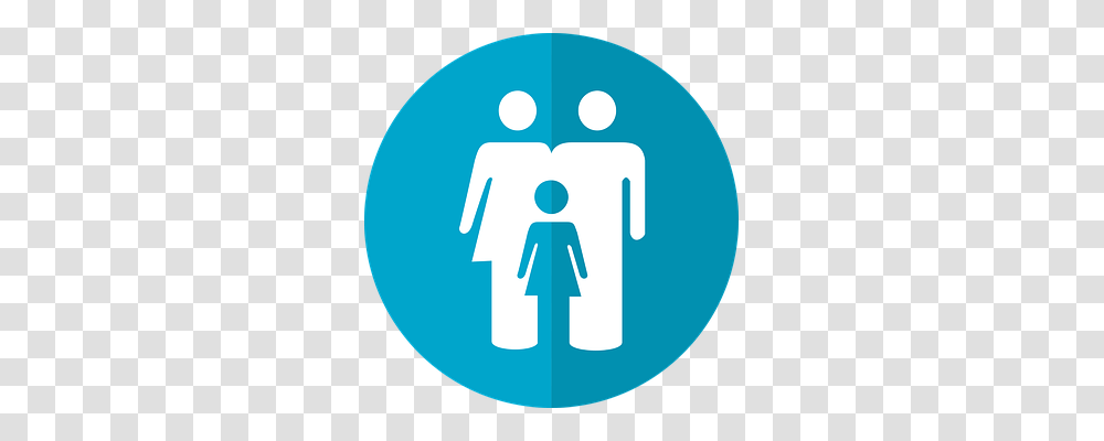 Family Icon Symbol, Sign, Pedestrian, Road Sign Transparent Png