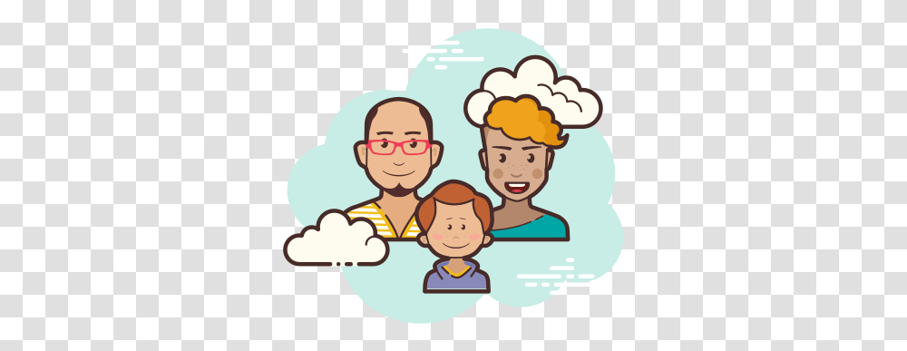 Family Icon Cloud Icon For Gallery, Poster, Advertisement, Art, Doodle Transparent Png