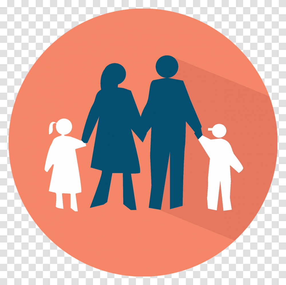 Family Icon Few Lines On Parents, Person, Human, Hand, People Transparent Png