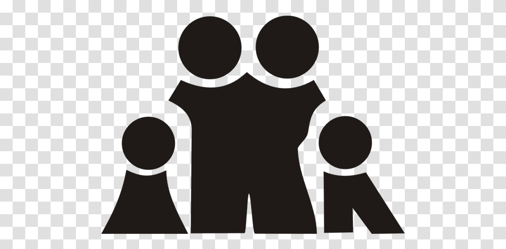 Family Icon Vector Wife And 2 Kids, Hand, Cross Transparent Png