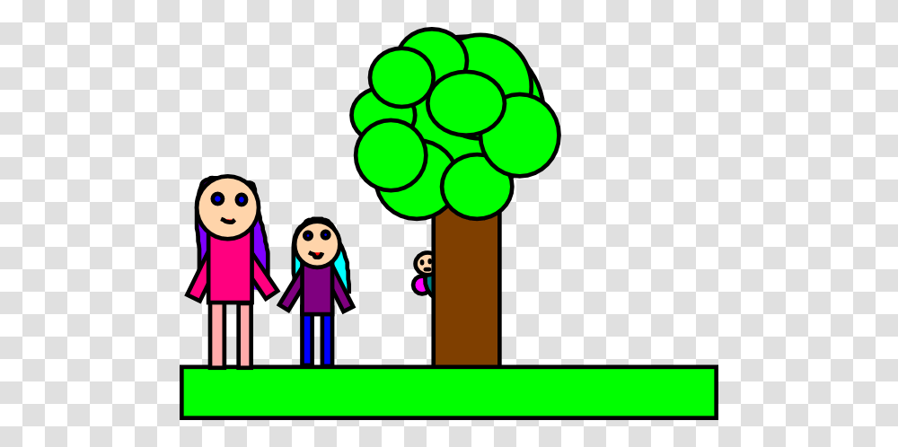 Family In The Forest Clip Art For Web, Hand, Green, Ball Transparent Png