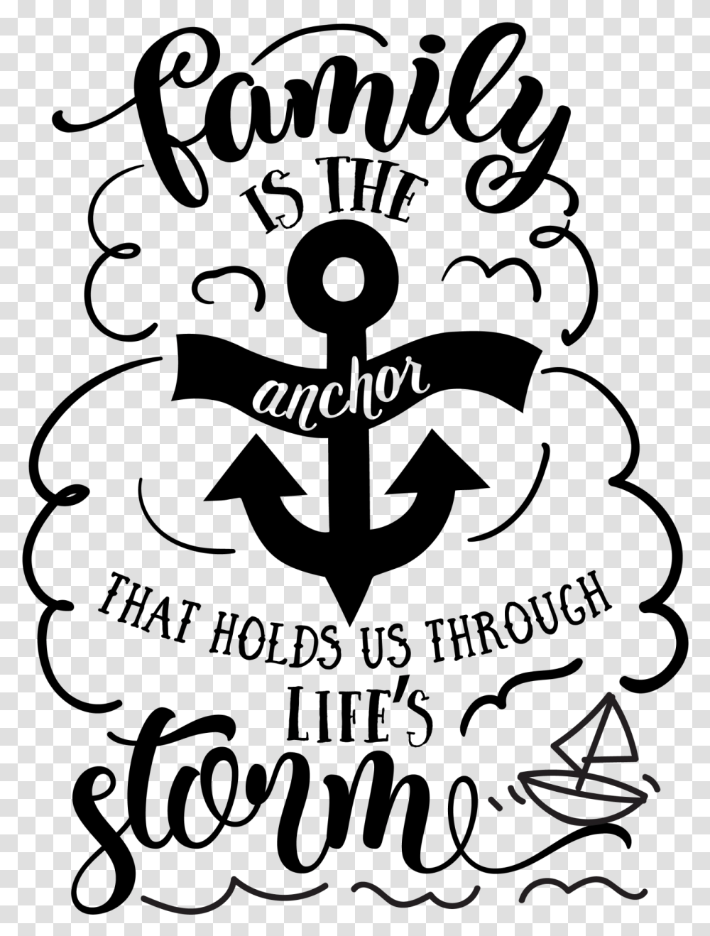 Family Is The Anchor That Holds Us Svg, Gray, Outdoors, World Of Warcraft Transparent Png