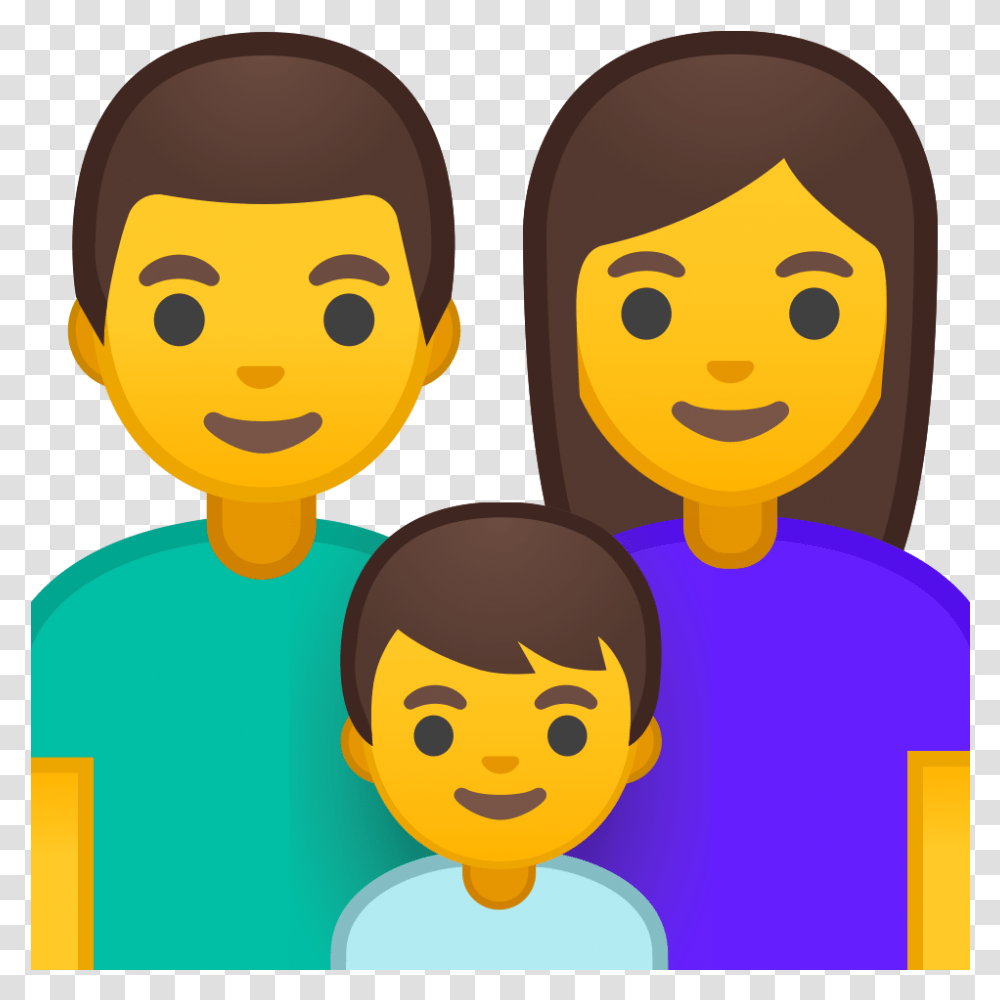 Family Man Woman Boy Icon Family Emoji, Face, Crowd Transparent Png