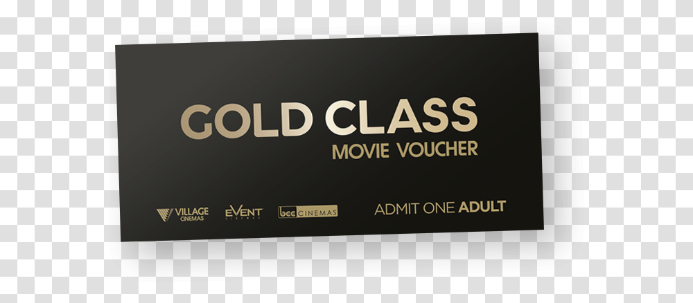 Family Movie Experience Evoucher Aeg Rewards Village Gold Class, Text, Business Card, Paper, Label Transparent Png