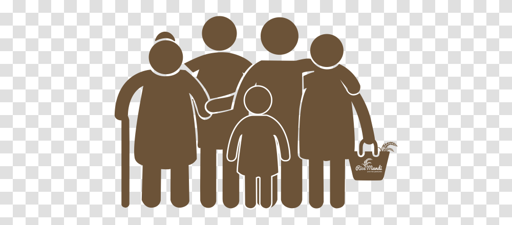 Family Of 5 Icon, Hand, Holding Hands, Crowd, Audience Transparent Png