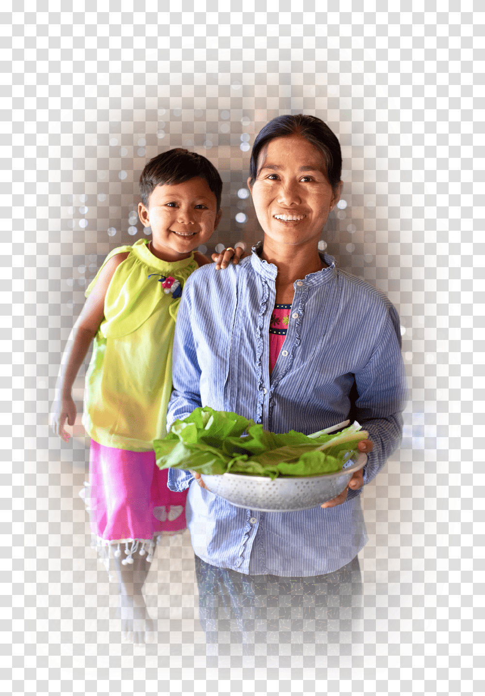 Family, Person, Plant, Food Transparent Png