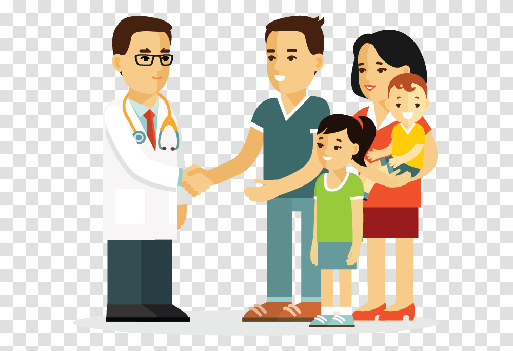 Family Practice Mydrnow For Family Doctor Clipart, Person, Human, People, Lab Coat Transparent Png