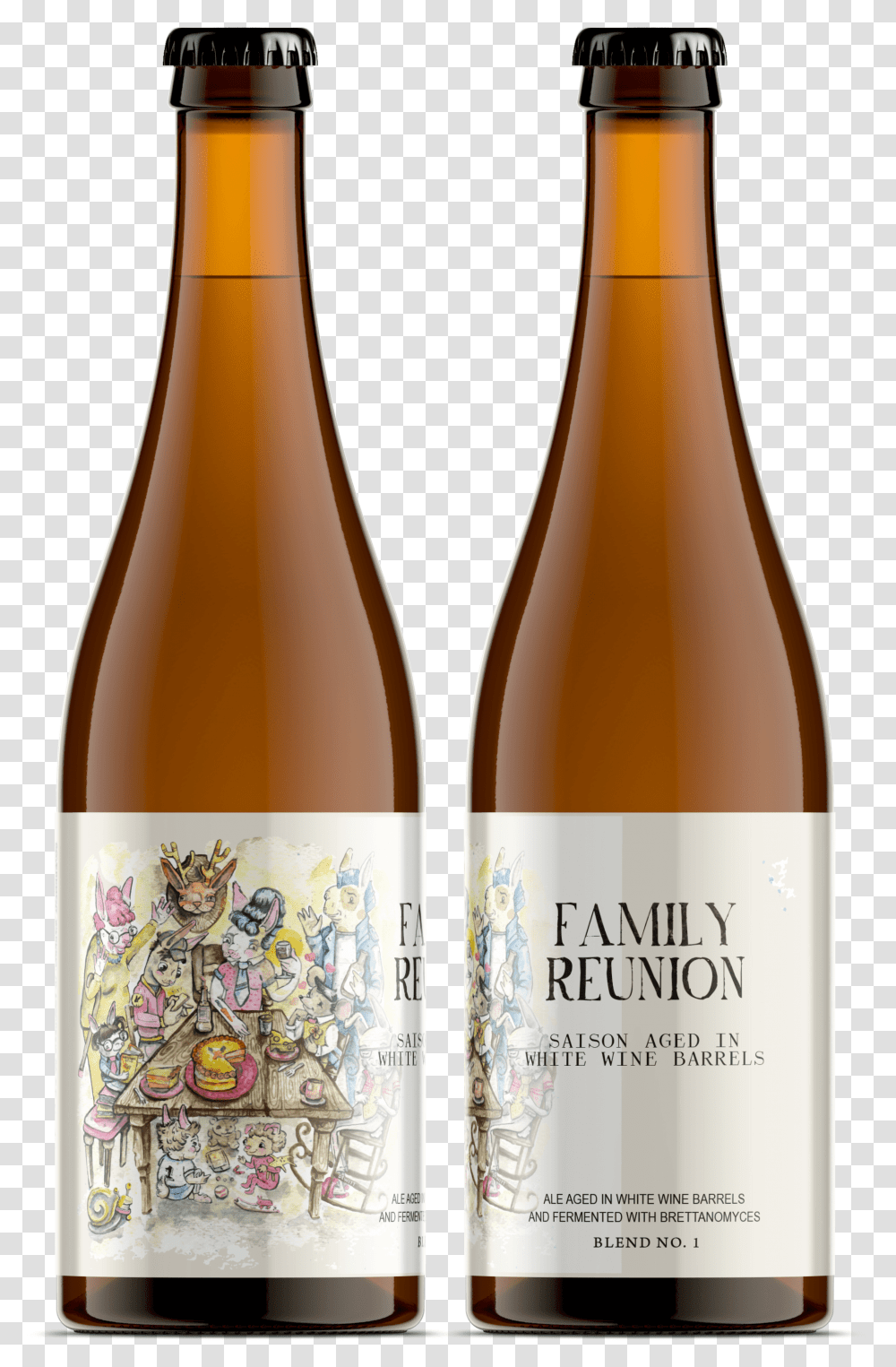Family Reunion Bottles Beer, Alcohol, Beverage, Drink, Beer Bottle Transparent Png