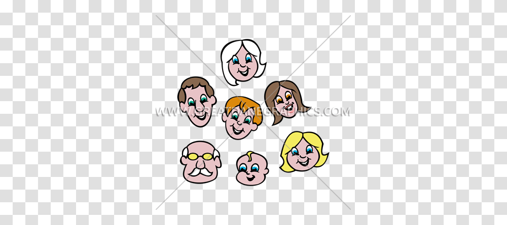 Family Reunion Production Ready Artwork For T Shirt Printing, Crowd, Face, Poster, Advertisement Transparent Png