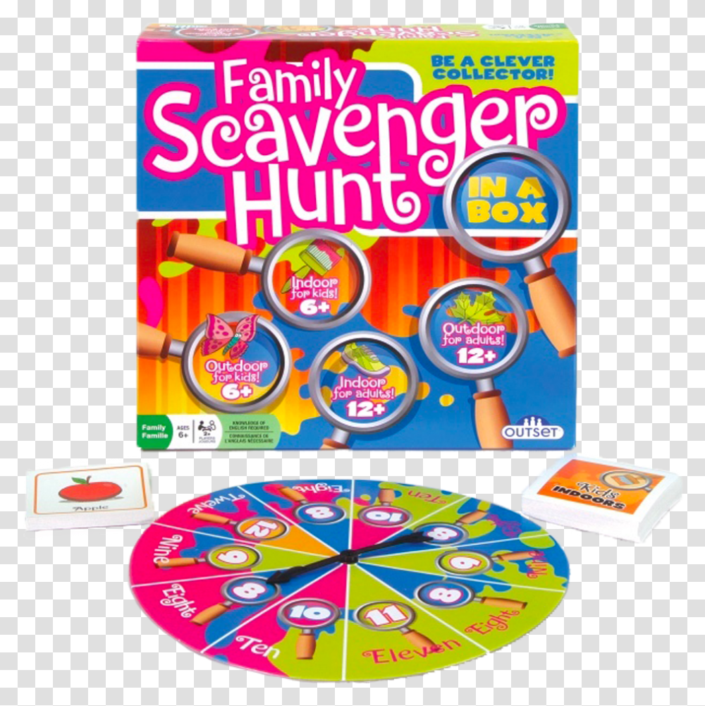 Family Scavenger Hunt Game Outset Media, Flyer, Poster, Paper, Advertisement Transparent Png