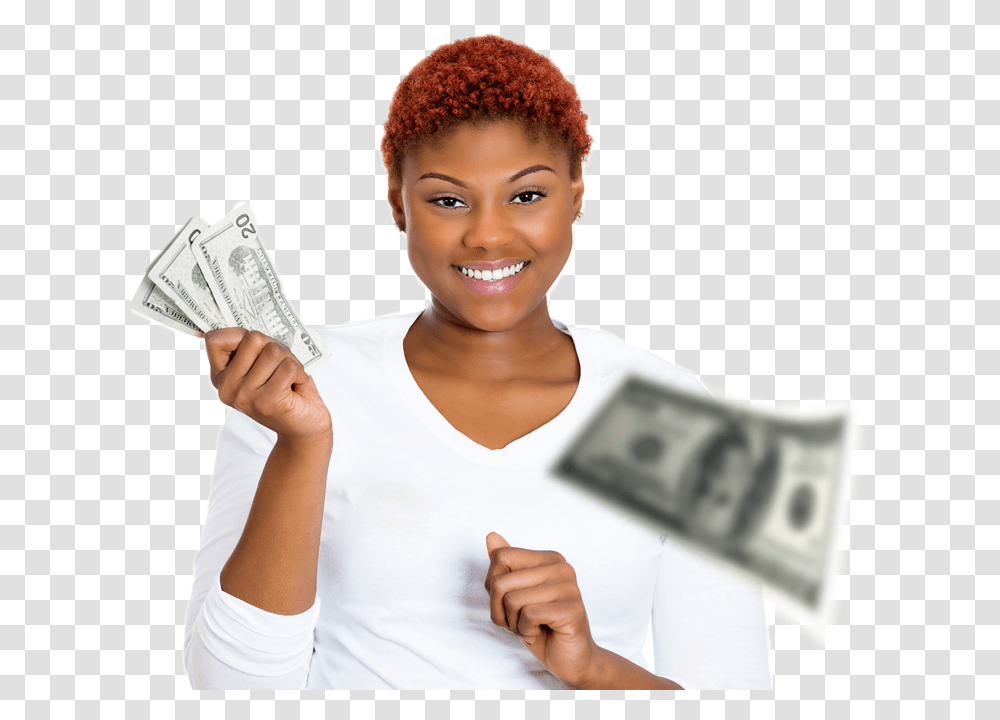 Family Send Money Holding Up Money, Dollar, Person, Human, Hand Transparent Png