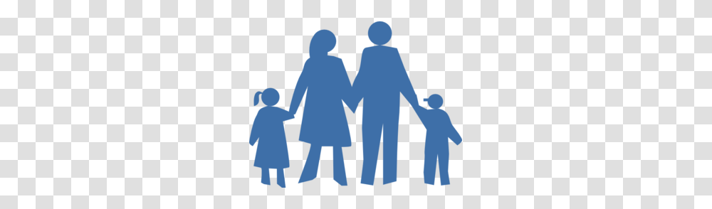 Family Silhouette Clipart, Hand, Crowd Transparent Png